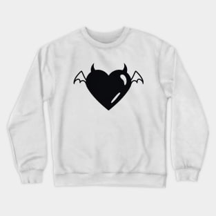 coração asa Crewneck Sweatshirt